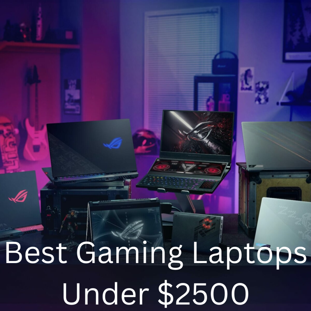 Best Gaming Laptops Under $2500
