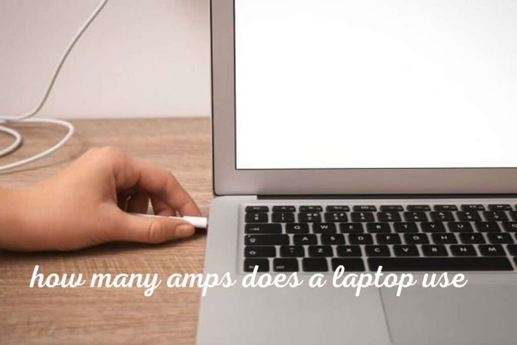 how many amps does a laptop use